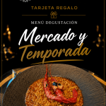 Tarjeta Regalo Menú Mercado y Temporada