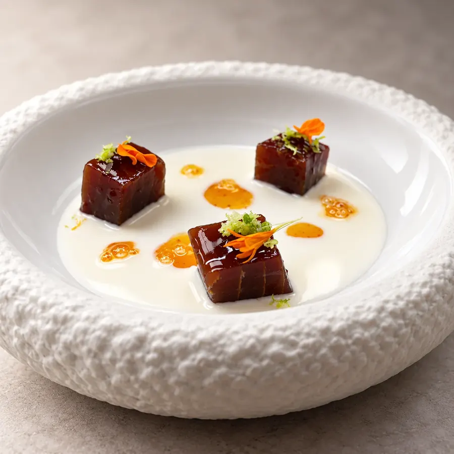 Madrid gastro multicultural, plato del menú de El Quinto Sabor